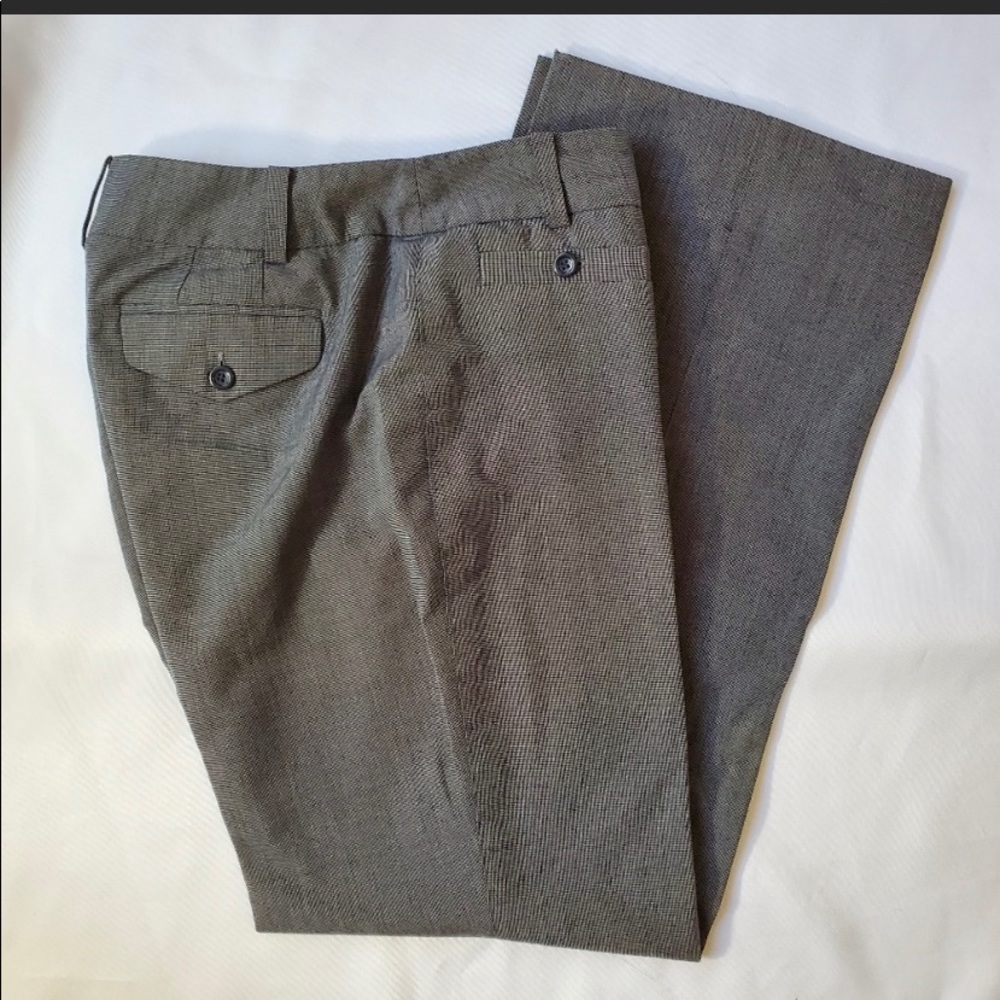 Womens Dress Pants Gray Ann Taylor 6 Curvy Career